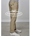 Pantalón tipo chino color camel oscuro de Spagnolo para niño | Pant...
