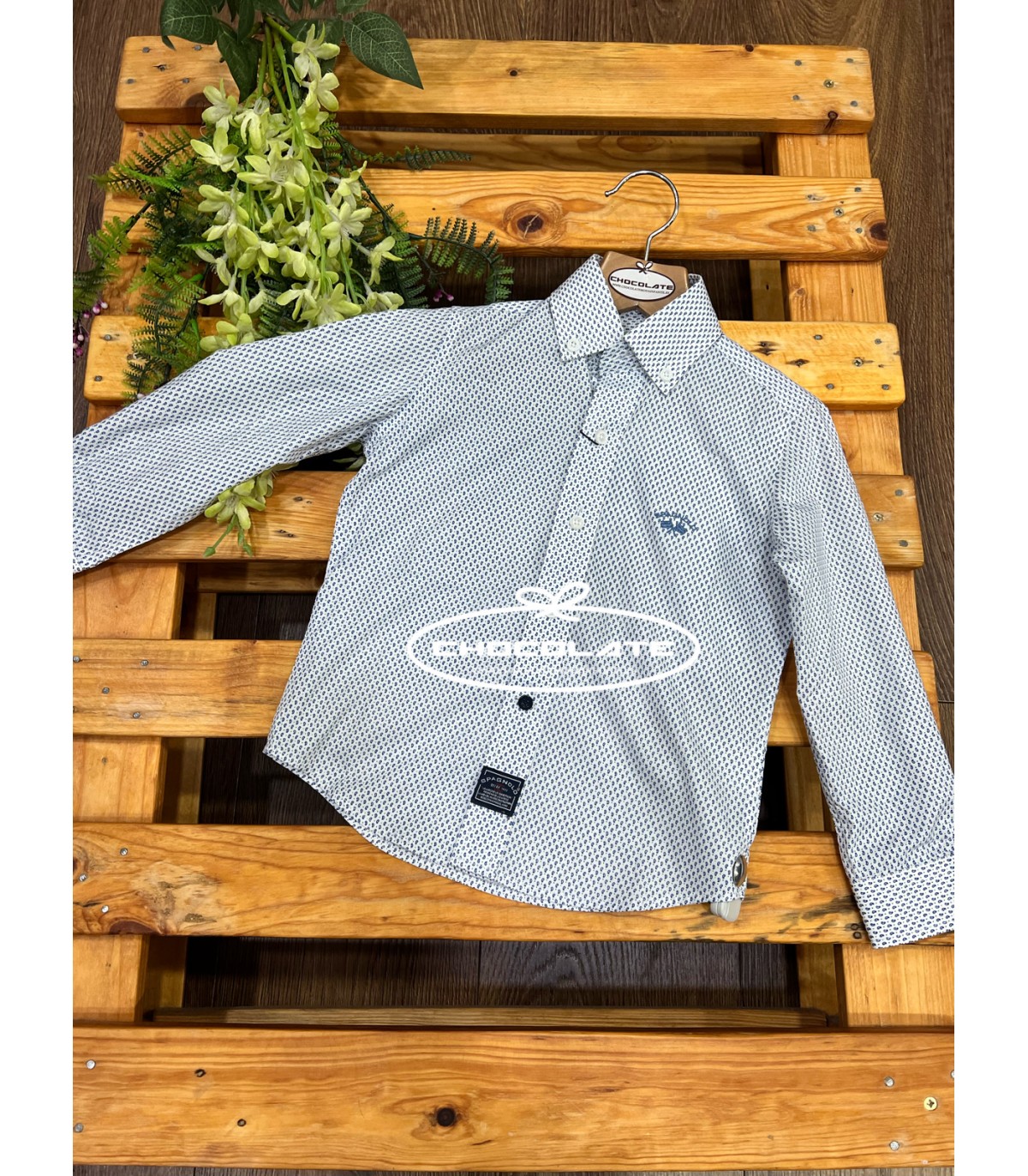 Camisa blanca dibujos marino de Spagnolo para niño | Camisa para ni...