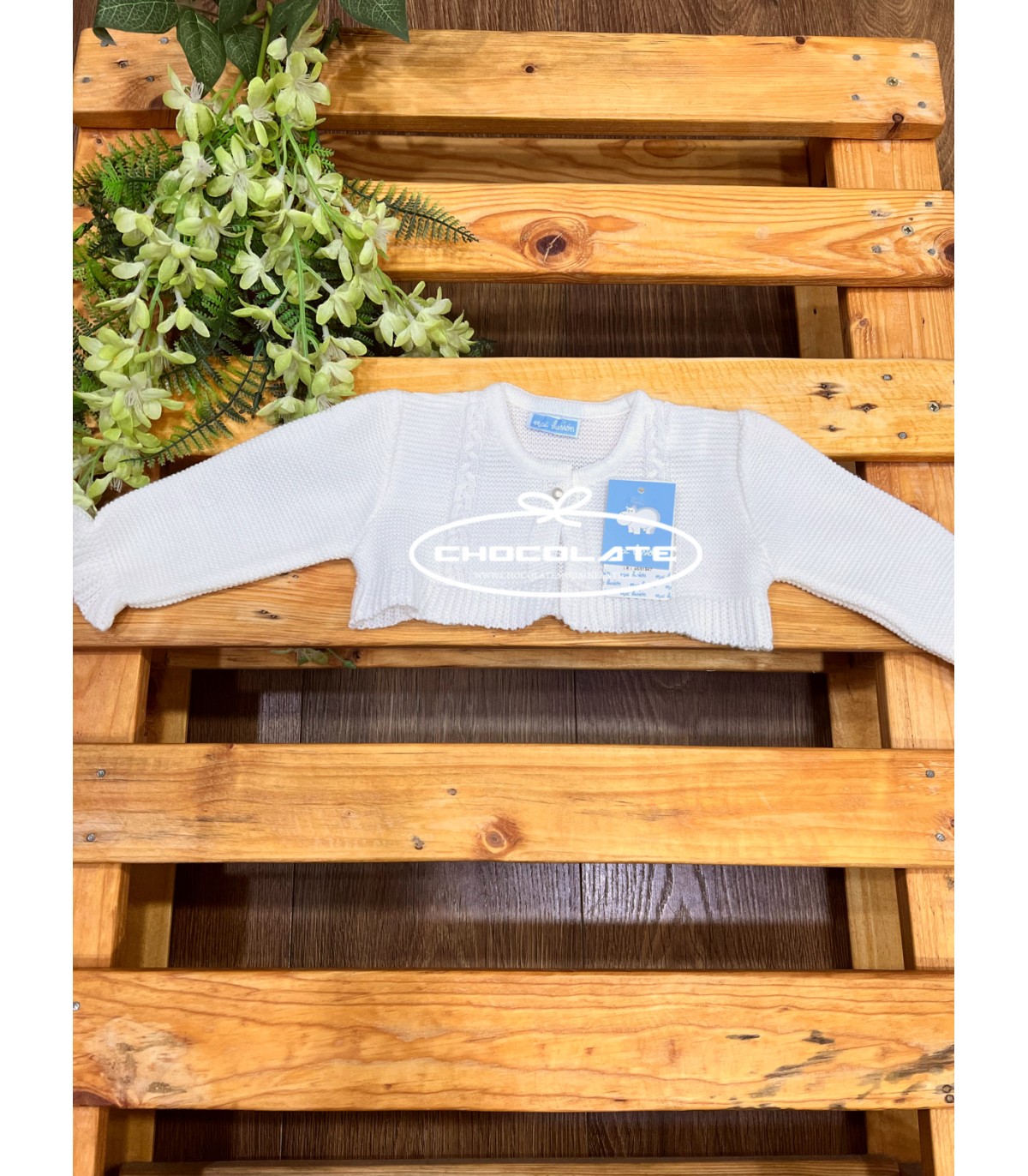 Chaqueta corta beig de Mac ilusión | Chaqueta corta para bebé en co...