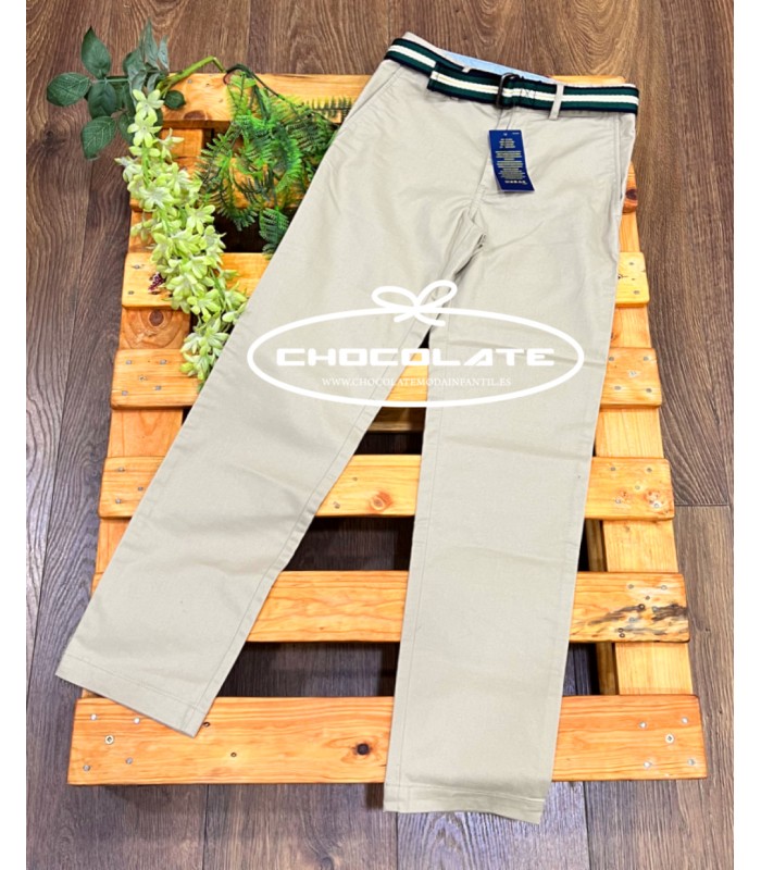 Pantalón chino camel de Ralph Lauren | Pantalón camel para niño con...