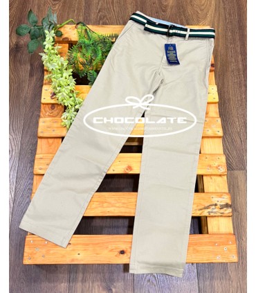 Pantalón chino camel de Ralph Lauren | Pantalón camel para niño con...