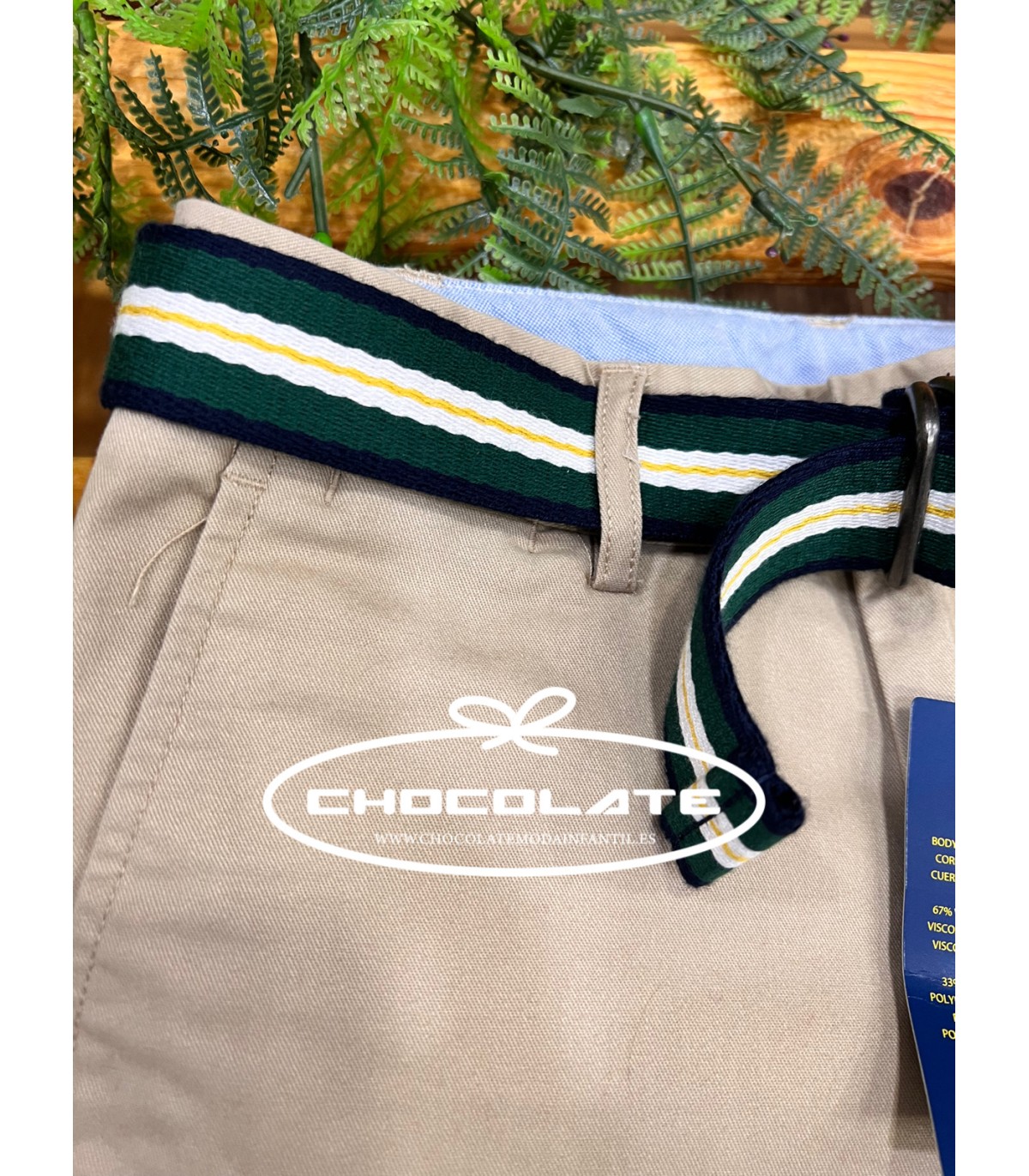 Pantalón chino camel de Ralph Lauren | Pantalón camel para niño con...