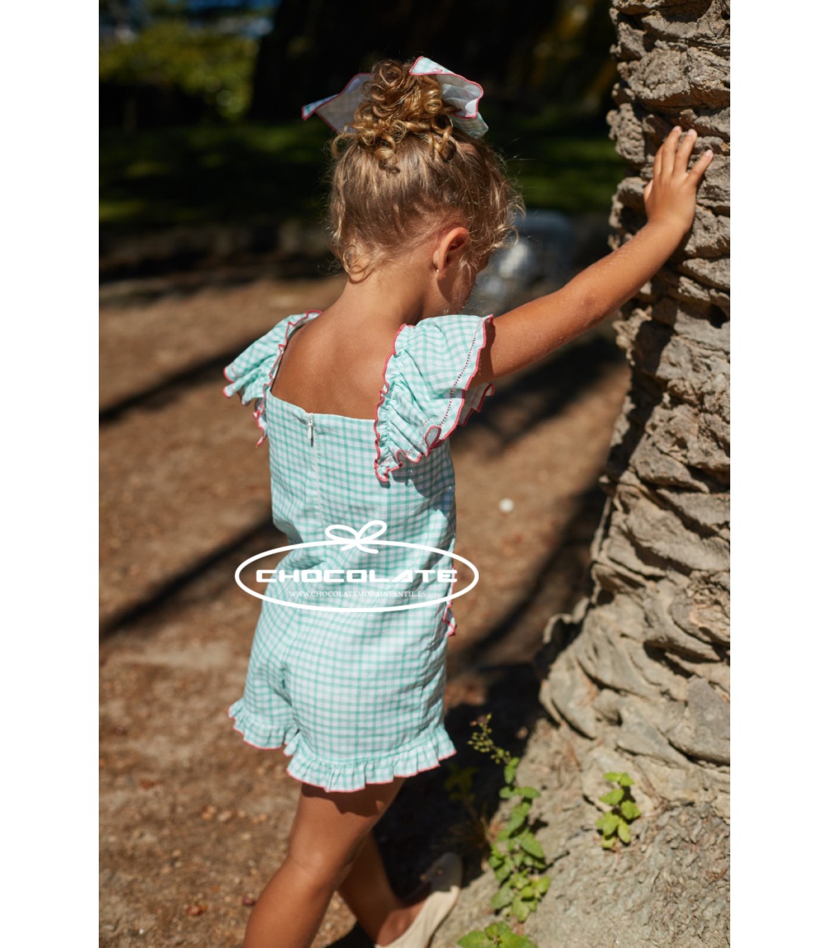 Mono corto para niña colección Roger de La Martinica | Mono corto p...