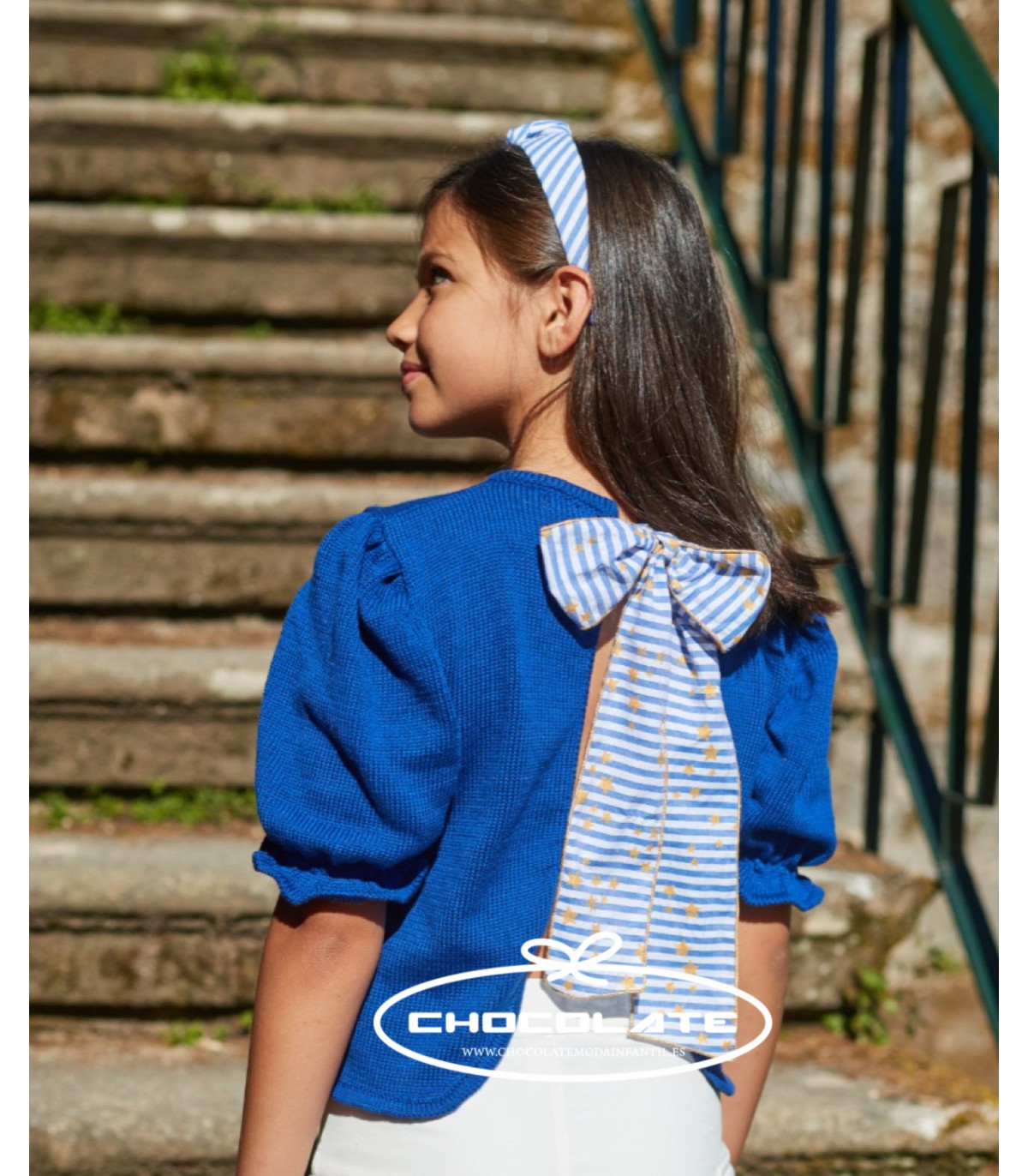 Short blanco y jersey azulón colección New York de La Martinica | P...