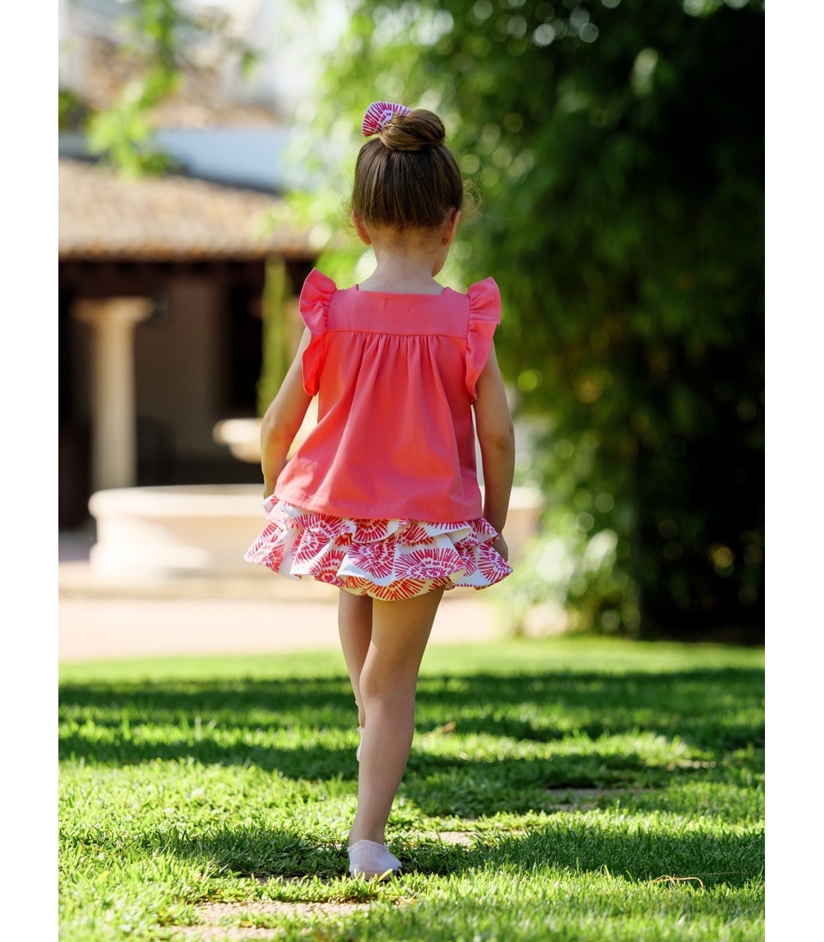 Conjunto niña de camiseta y braguita de Cocote | Conjunto para niña...