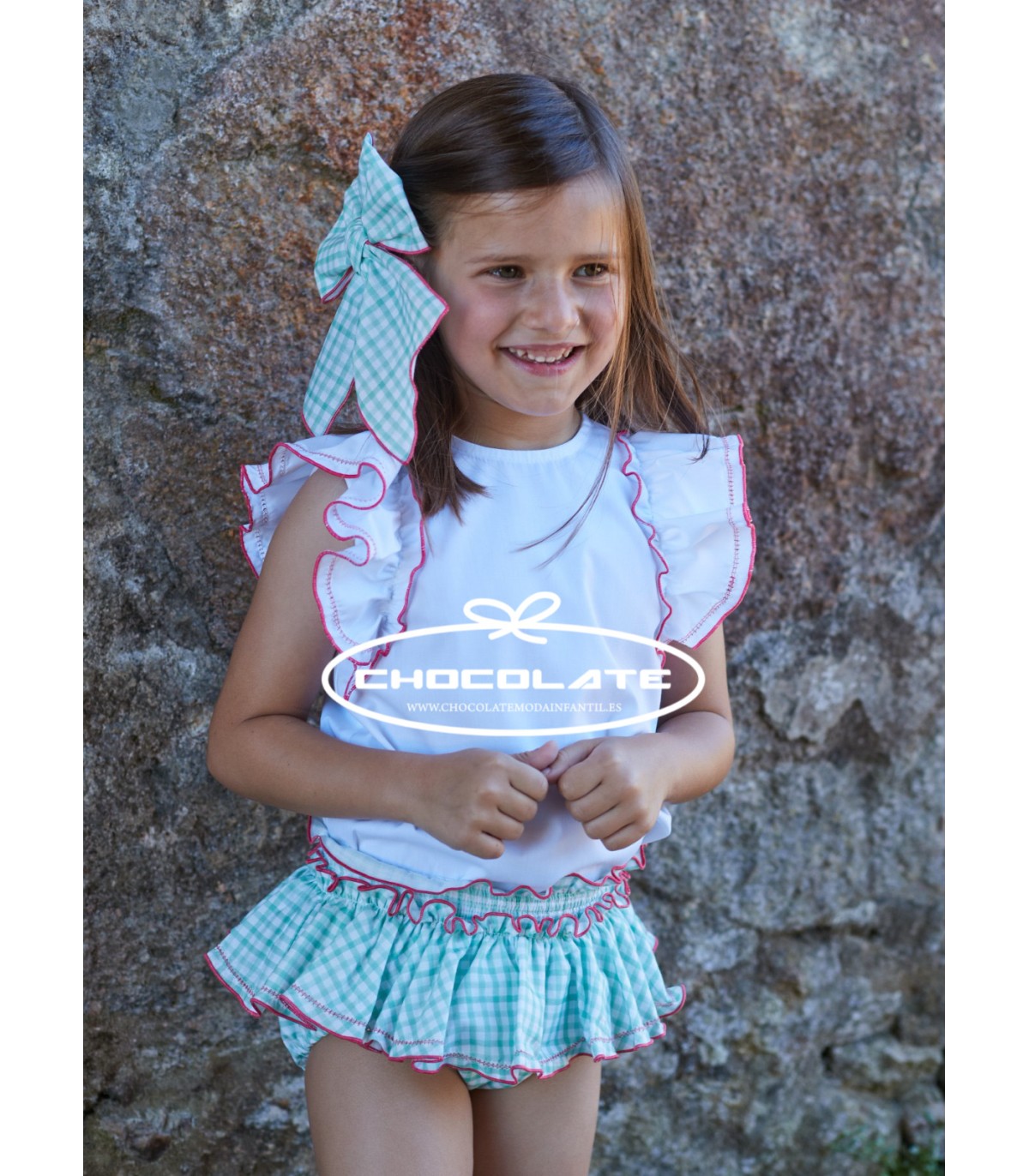 Braquita y blusa lazada colección Roger de La Martinica | Conjunto ...