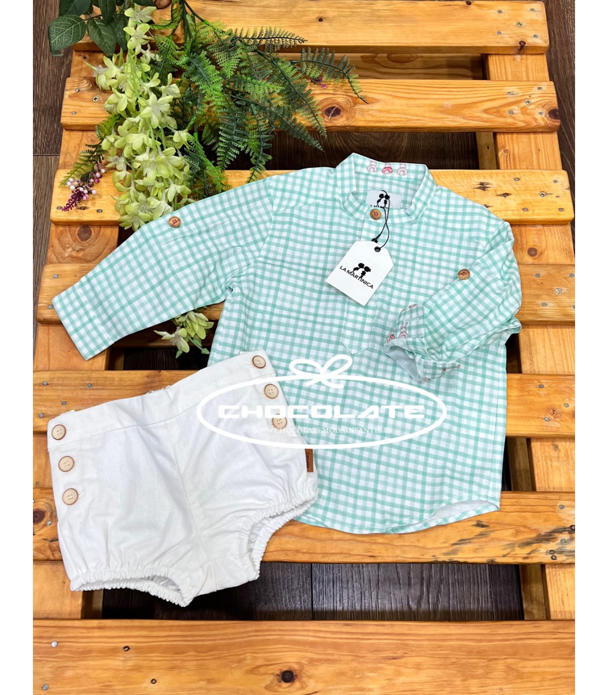 Camisa niño cuadro vichy Roger de La Martinica | Camisa para niño d...