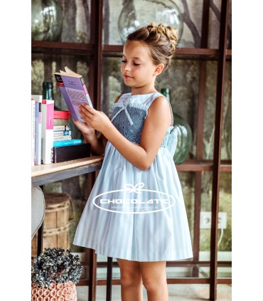 Vestido rayas verde colección Zodiaco de Marta y Paula | Vestido pa...