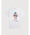 Camiseta blanca con osito de Ralph Lauren