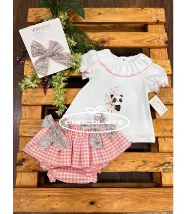 Conjunto Amelie Pétalo de Valentina bebés para niña | Conjunto para...