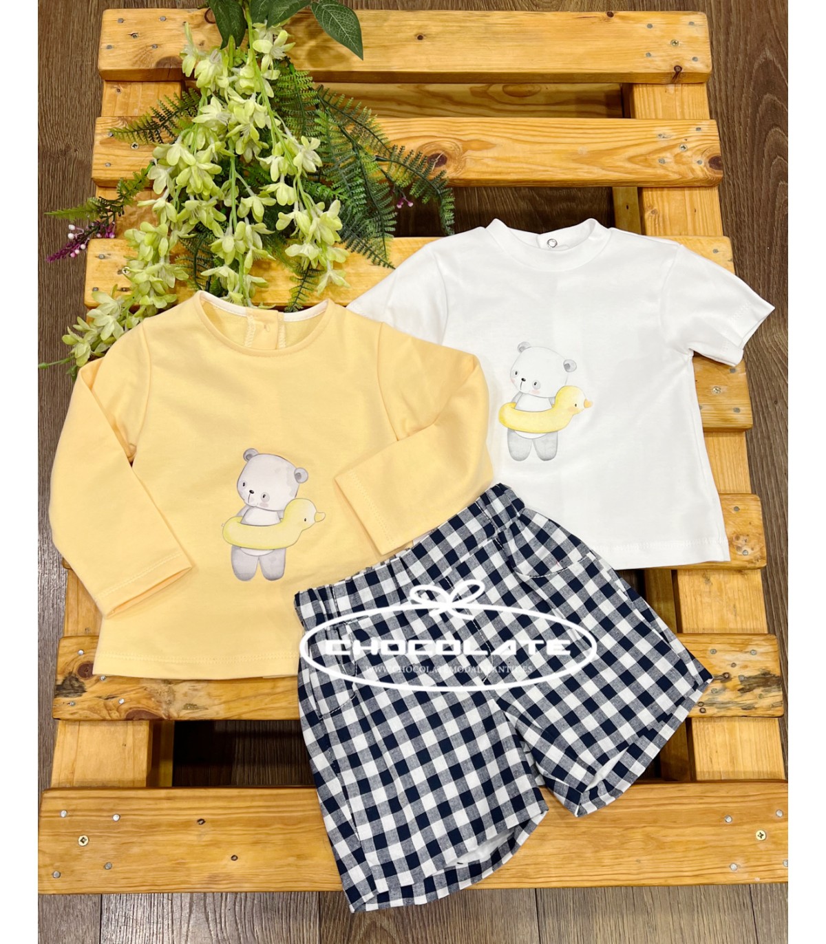 Conjunto niño Mr Bear de Valentina bebés | Conjunto de Valentina be...