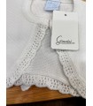 Chaqueta corta blanca para niña de la marca Granlei | Chaqueta cort...
