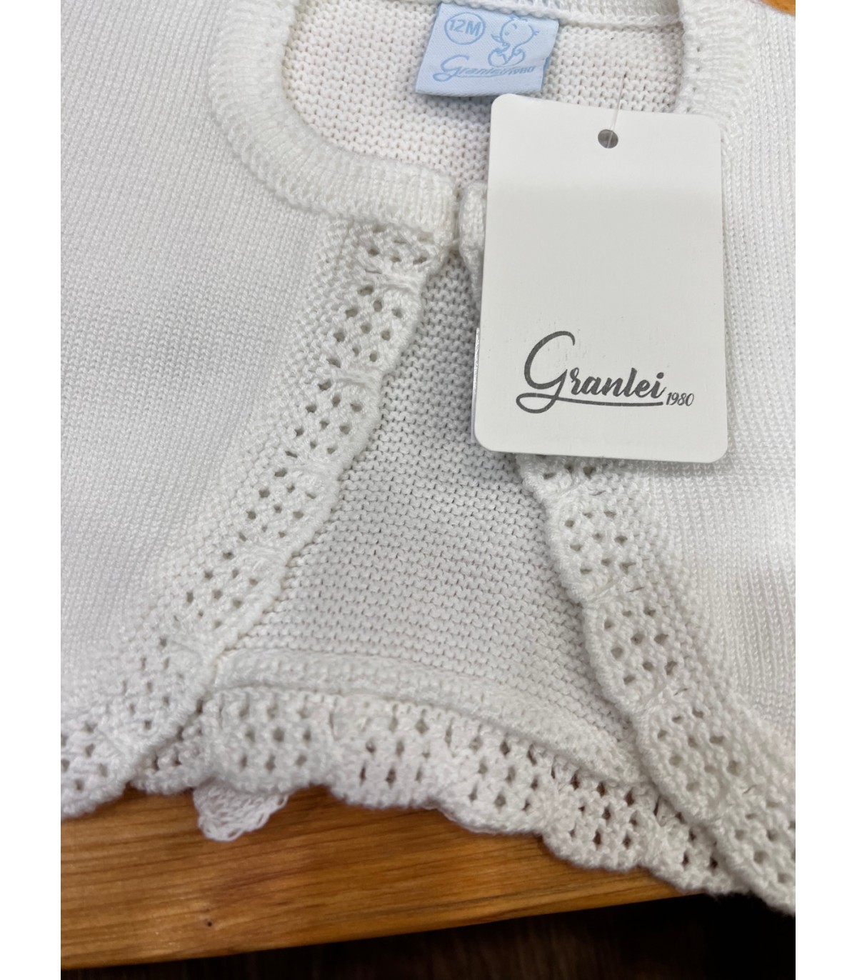 Chaqueta corta blanca para niña de la marca Granlei | Chaqueta cort...