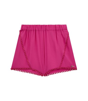 Short fucsia para niña de Guess kids | Short para niña de la marca ...