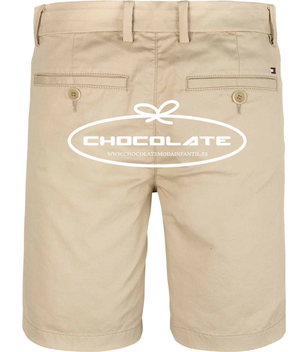 Bermuda camel de Tommy Hilfiger para niño | Bonita y elegante bermu...