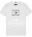 Camiseta blanca de Tommy Hilfiger para niño | Camiseta para niño de...