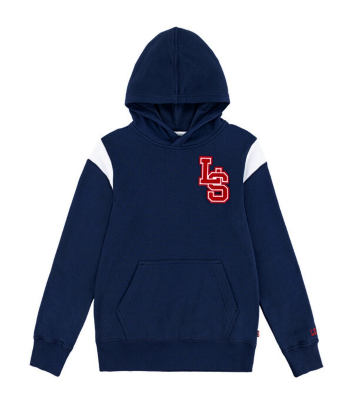 Sudadera azul marino con logo rojo de Levis para niño | Sudadera pa...
