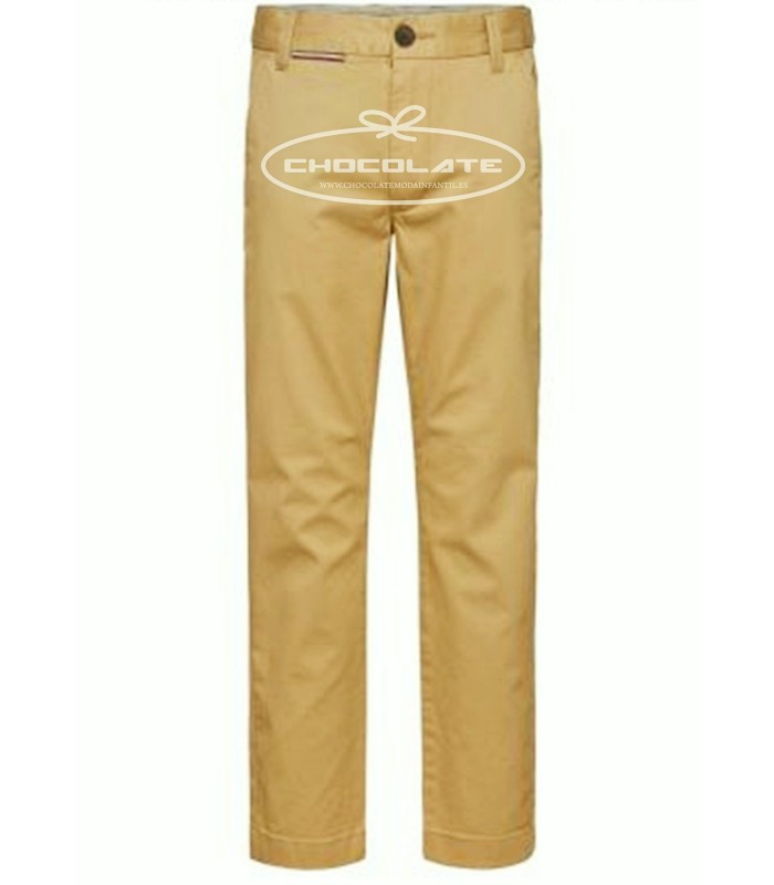 Pantalón camel tipo chino de Tommy Hilfiger | El pantalón camel de ...