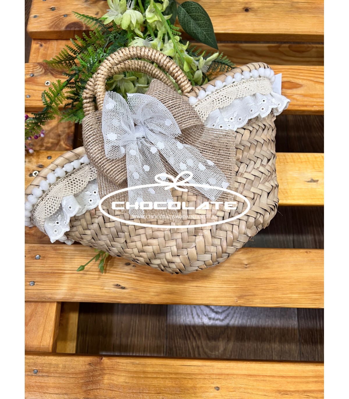 Capazo ceremonia niña | Capazo para niña ideal para ceremonia. | Bo...