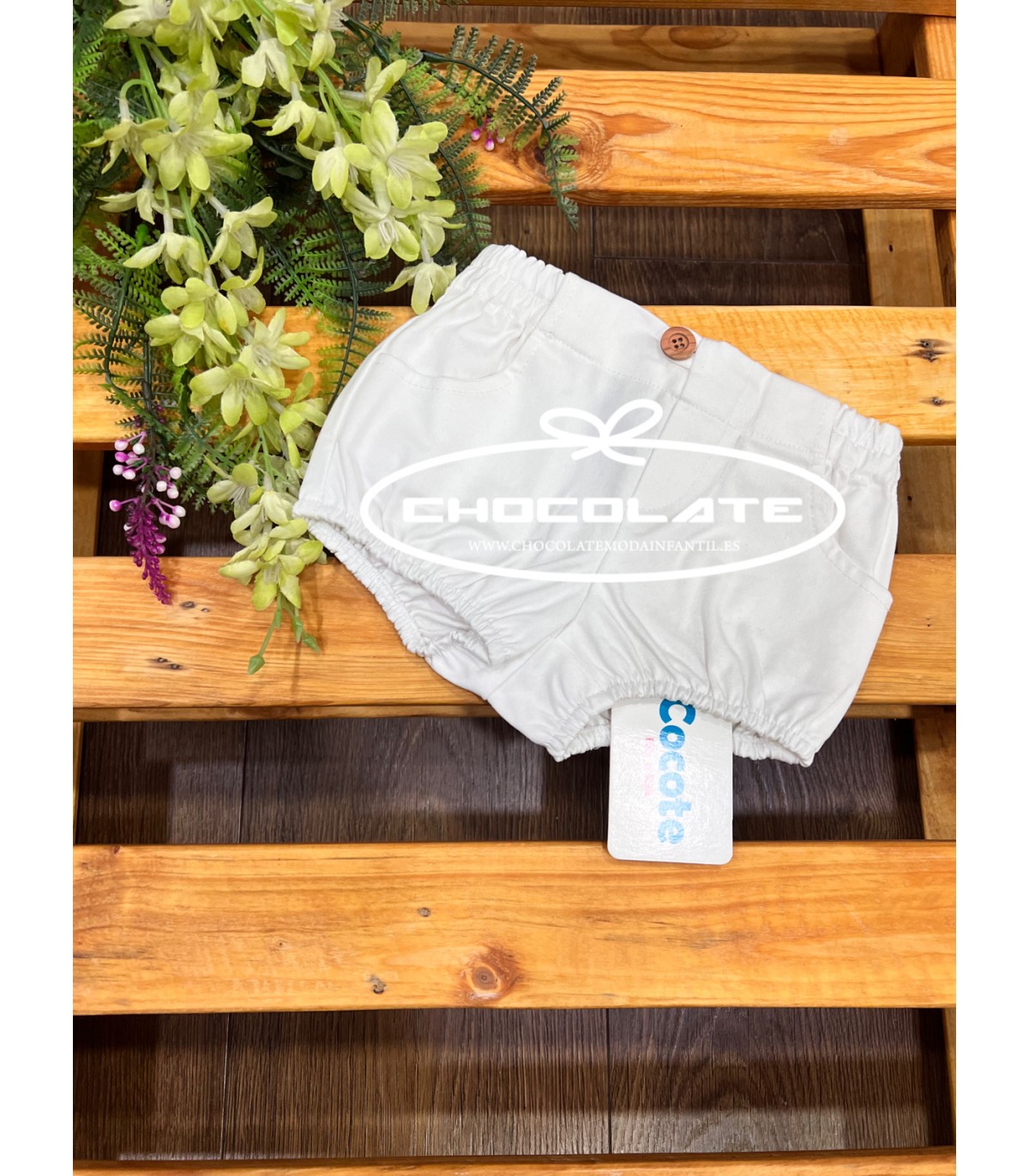 Ranita blanca de Cocote para bebé | Ranita para bebé en color blanc...