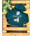 Sudadera verde botella para niño de Mon Petit Bonbon