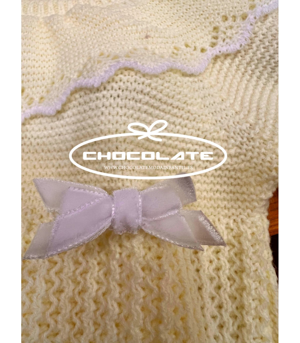 Conjunto de punto amarillo para bebé de Mac ilusión | Precioso conj...