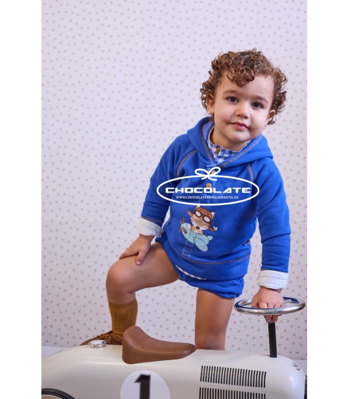 Sudadera niño colección Children Chocolate de La Martinica | Sudade...