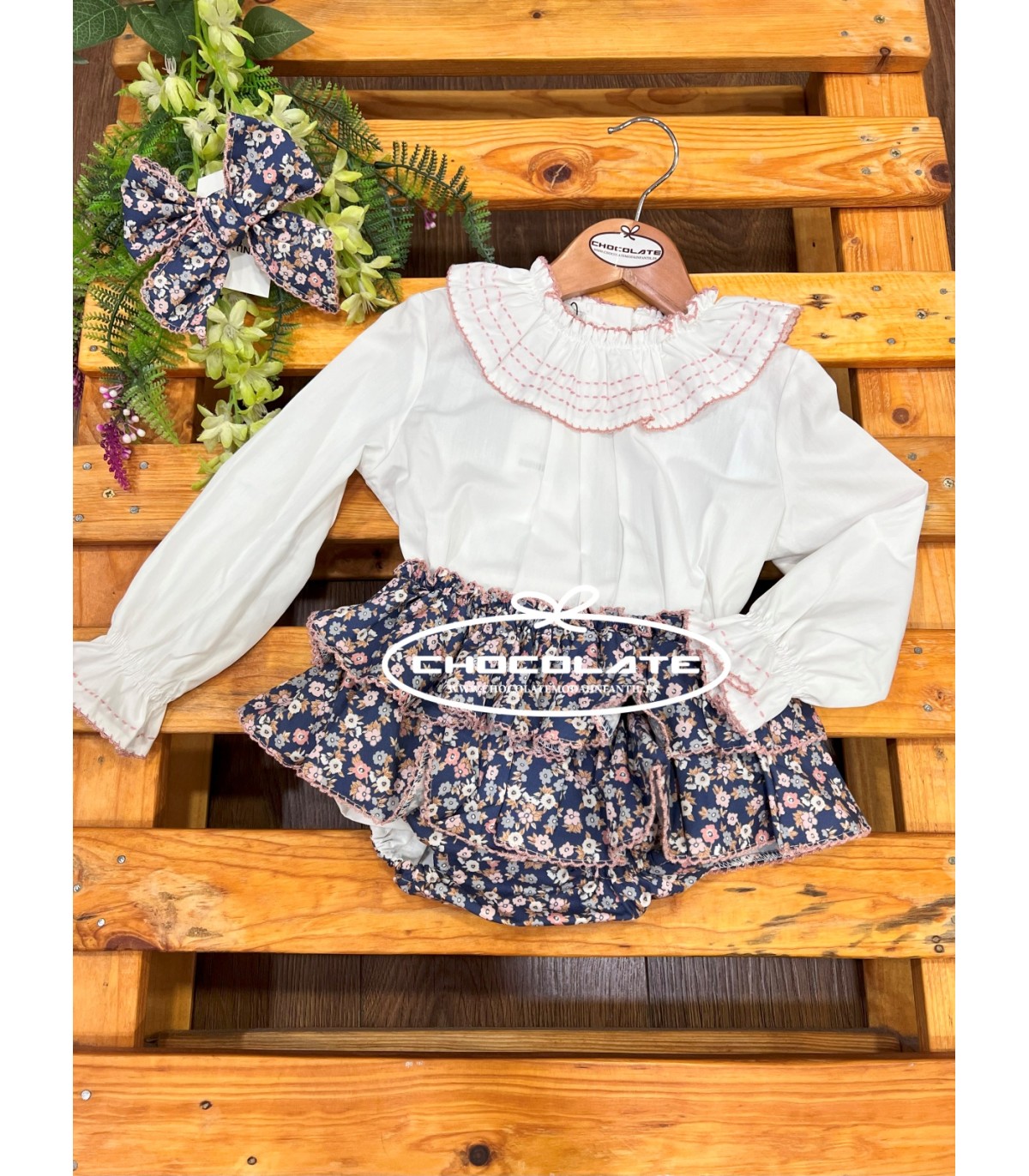 Conjunto niña Mi petit mon de La Martinica | Conjunto para niña de ...