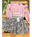 Conjunto niña falda y camisa Un pedacito de mí de La Martinica | Co...