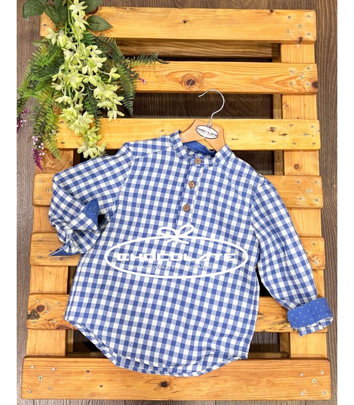 Camisa niño manga larga Children Chocolate de La Martinica | Camisa...