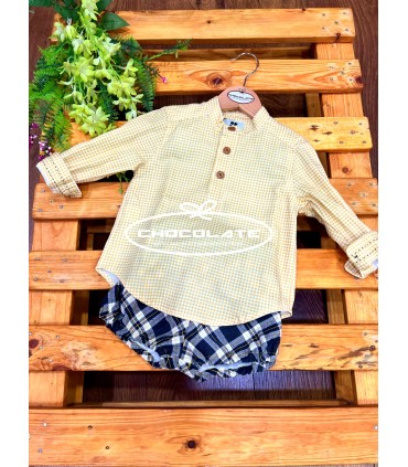 Conjunto bombacho y camisa para niño Bristol de La Martinica | Conj...