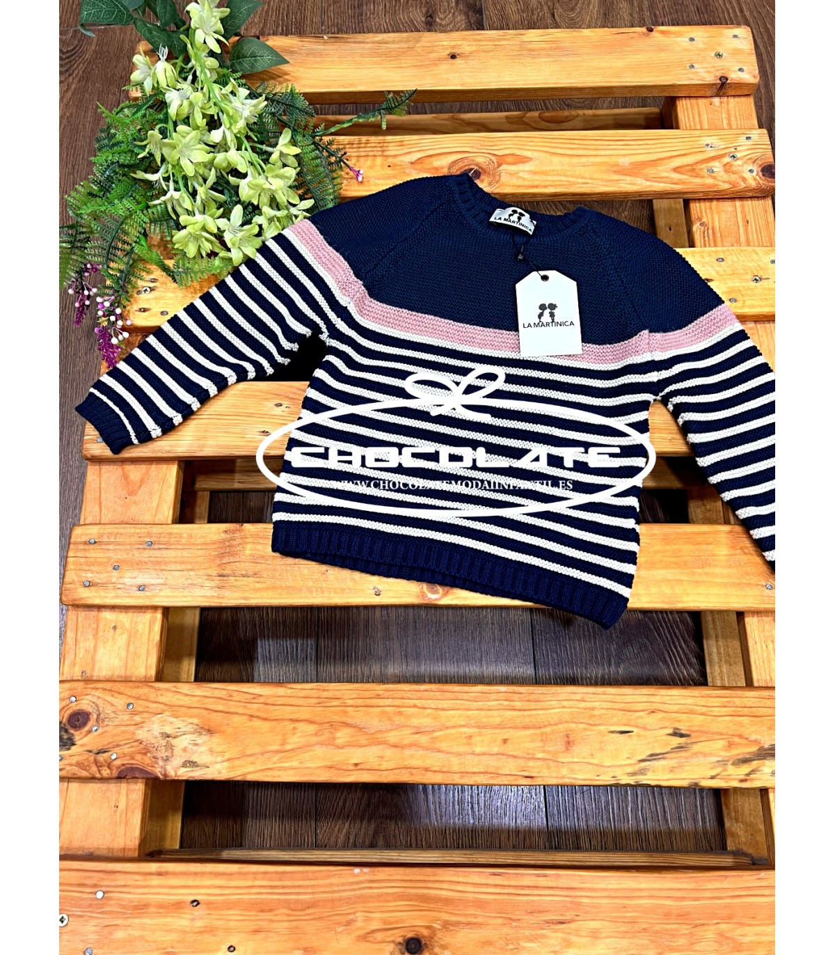 Jersey rayas colección Un pedacito de mí de La Martinica | Jersey a...