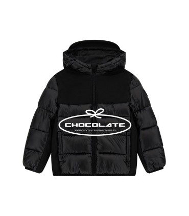 Plumífero negro de Guess para niño | Plumífero de Guess para niño e...