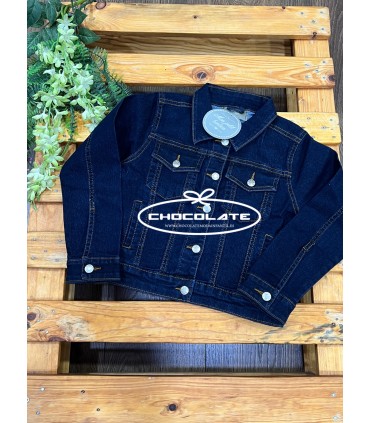 Cazadora vaquera de Mon Petit Bonbon | Cazadora vaquera unisex de l...