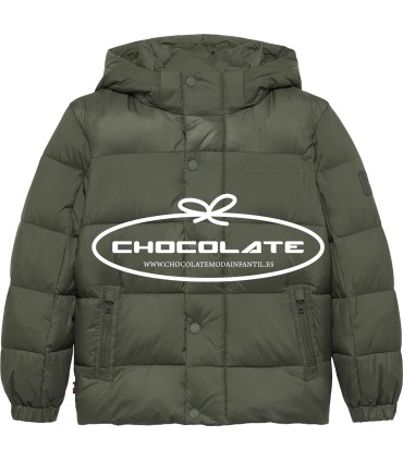 Plumífero verde de Tommy Hilfiger para niño | Plumífero de invierno...