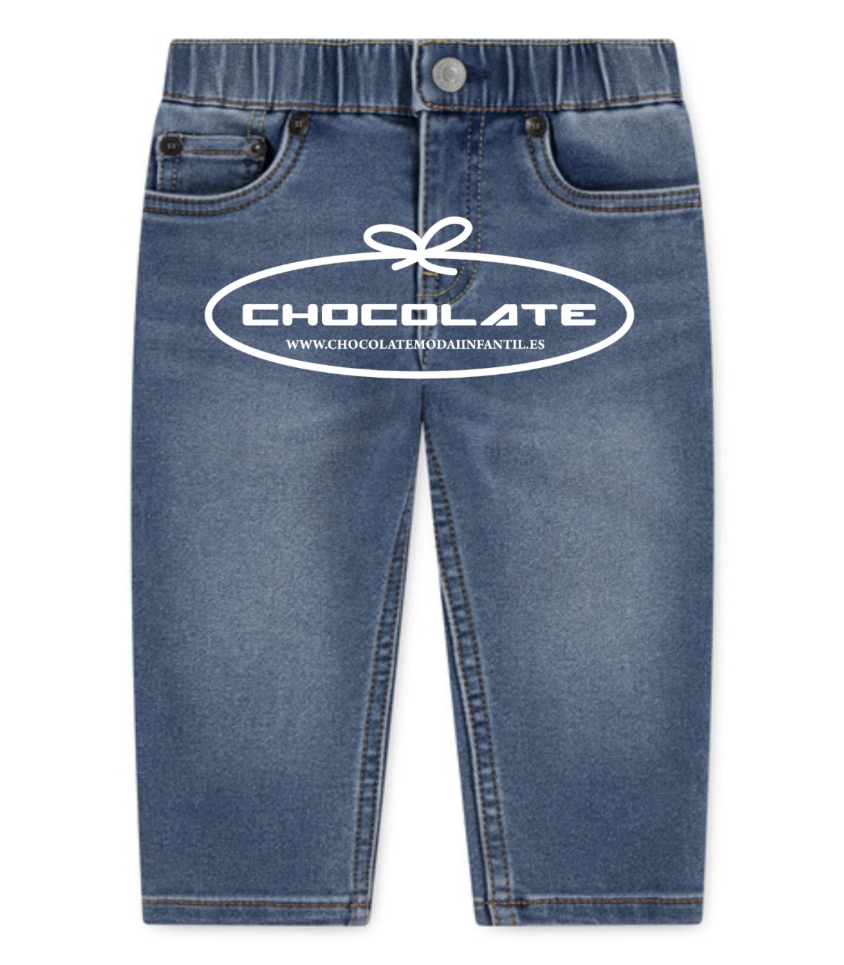 Vaquero unisex con goma y broche bebe Levis | Pantalón vaquero para...