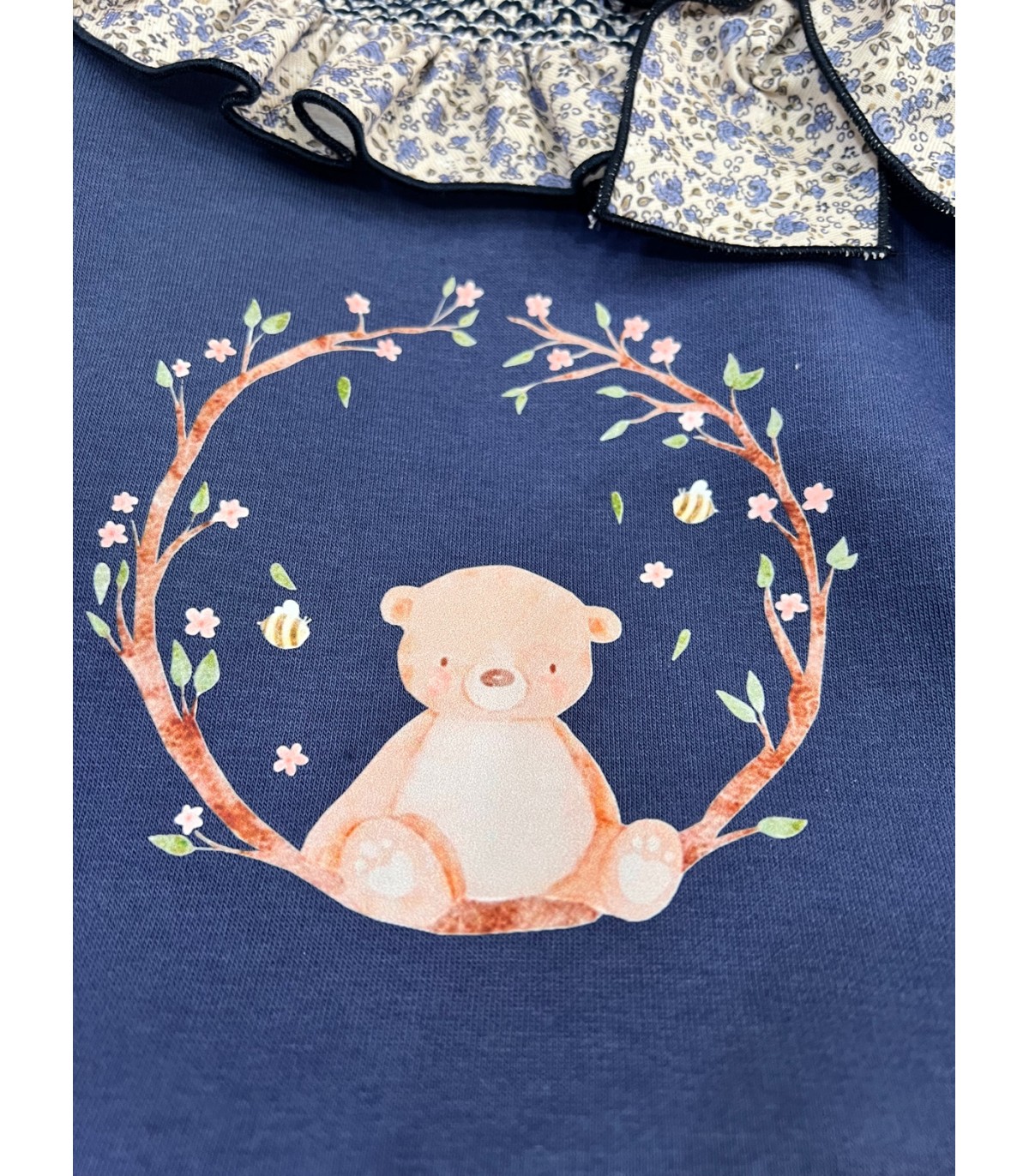 Conjunto niña sudadera azul colección London de Valentina bebés | P...