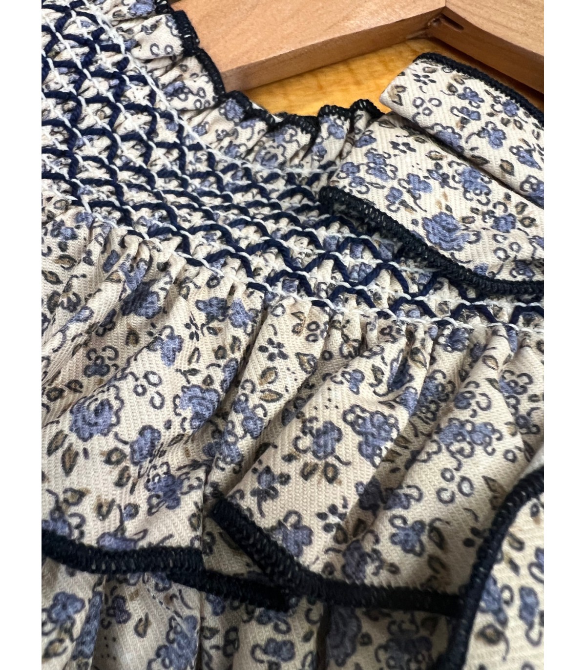 Jesusito niña flores marino colección London de Valentina bebés | J...