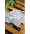 Conjunto bebé niña formado por jubón y ranita flores de Granlei | C...