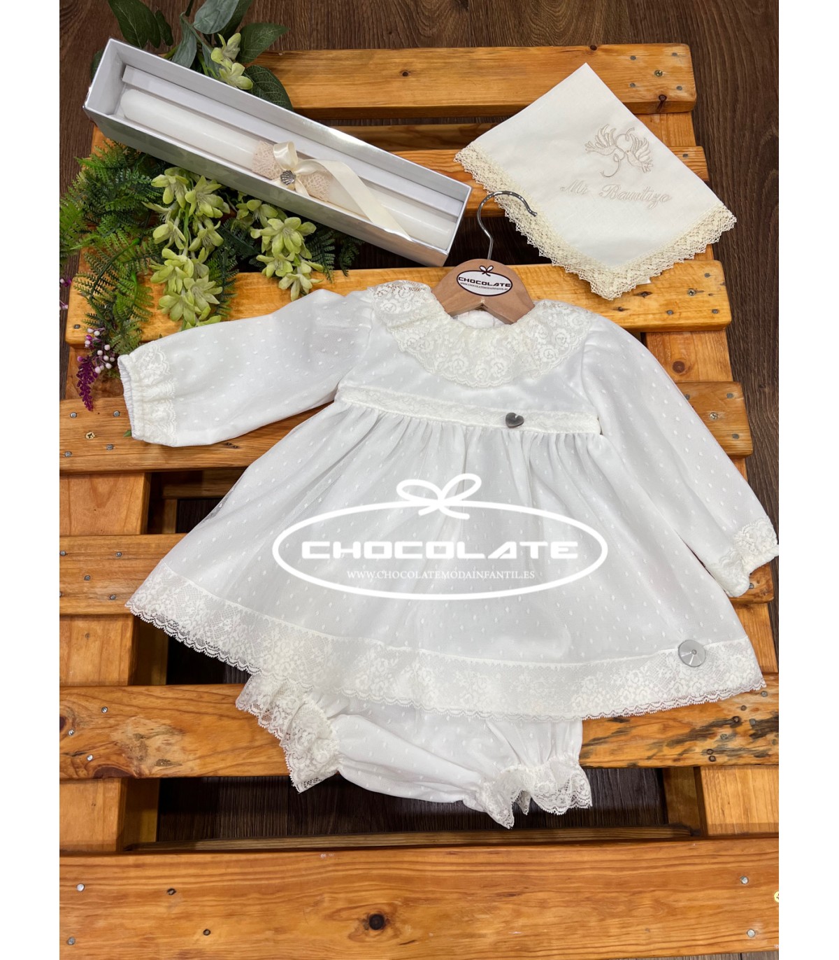 Vestido de ceremonia para bebé de la marca Granlei | Precioso vesti...