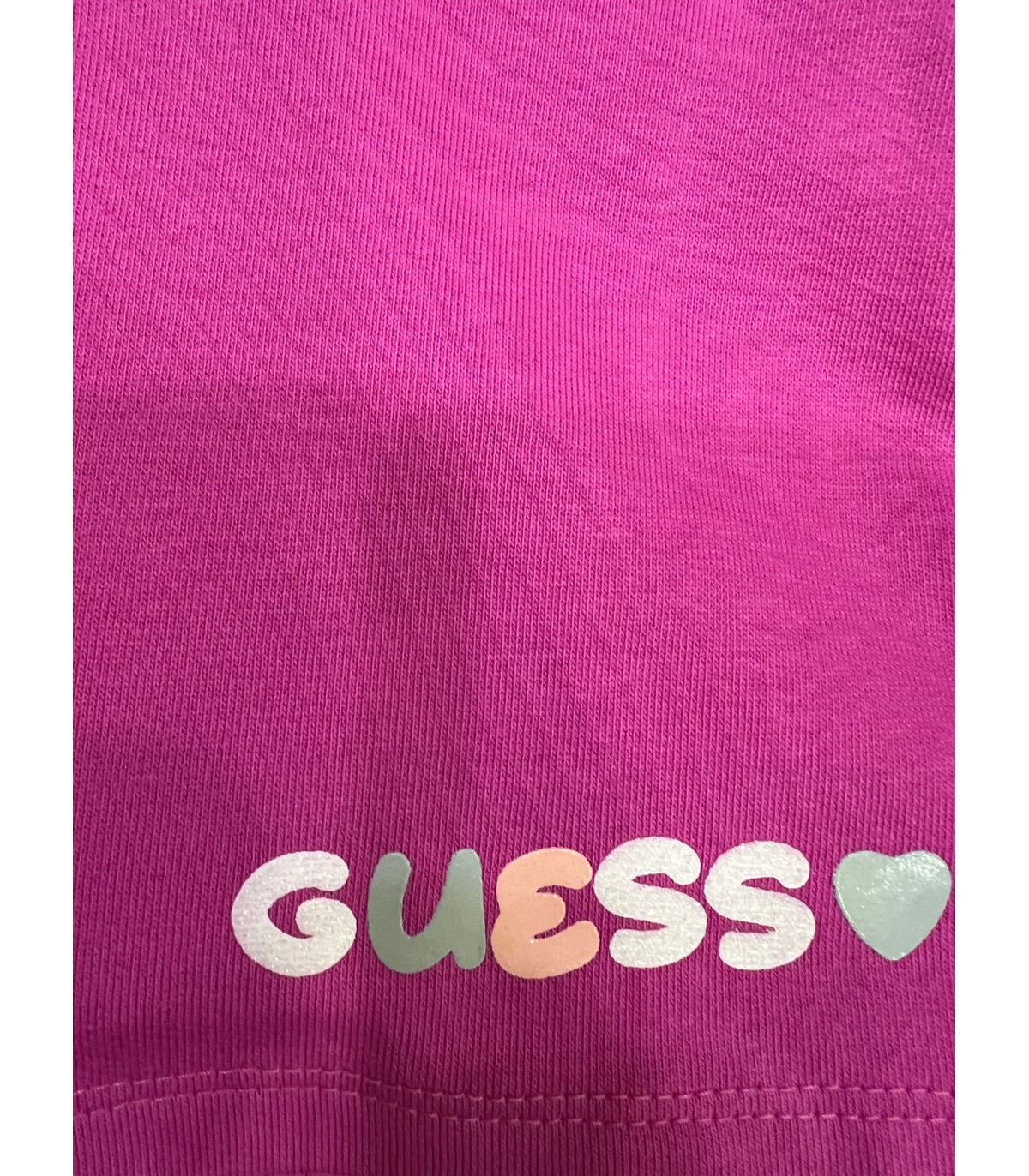 Conjunto de sudadera y short fucsia de Guess para niña | Conjunto d...
