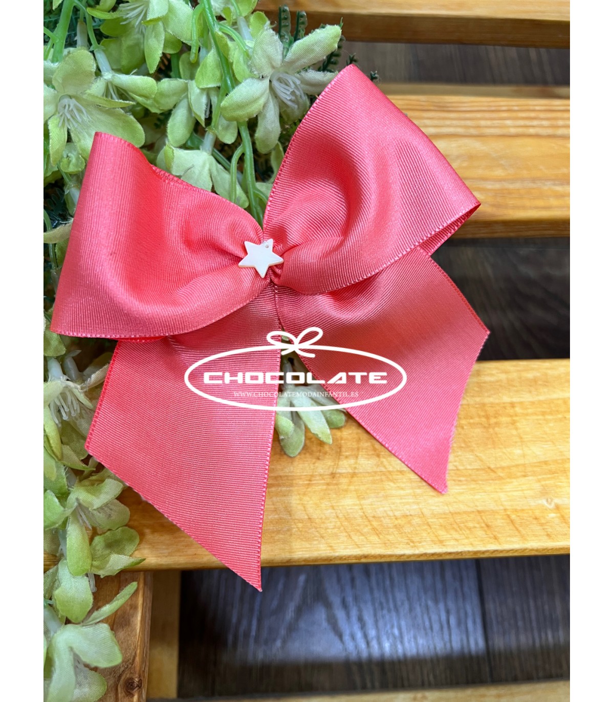 Pinza pelo niña color coral | Esta pinza de pelo en tono coral con ...