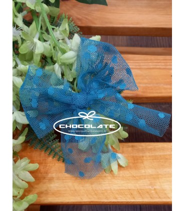 Pinza lazada para niña en tul para niña | Pinza con lazada para niñ...