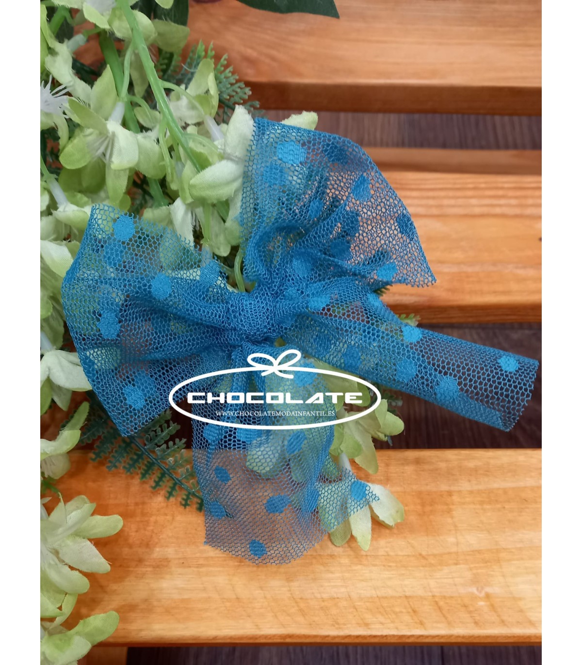 Pinza lazada para niña en tul para niña | Pinza con lazada para niñ...