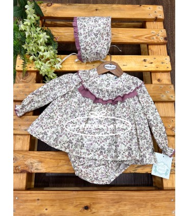 Jesusito para niña con capota colección Lauren de Marta y Paula | J...