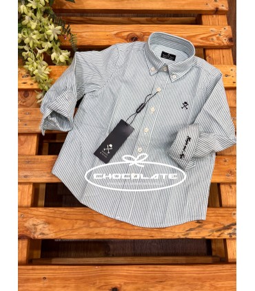 Camisa niño Mediterraneo verde Harper & Neyer | Camisa modelo Medit...