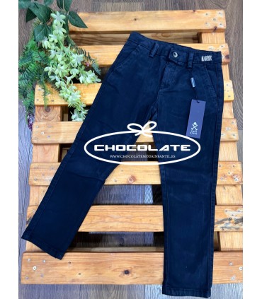 Chino azul marino para niño de la marca Harper & Neyer | Pantalón t...