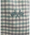 Camisa cuadro vichy gris y verde de Spagnolo para niño | Camisa de ...
