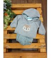 Conjunto sudadera y ranita fox de Cocote para bebé | Conjunto de su...