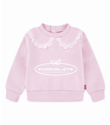 Sudadera rosa para bebe niña de Levis | Sudadera para bebé niña, en...